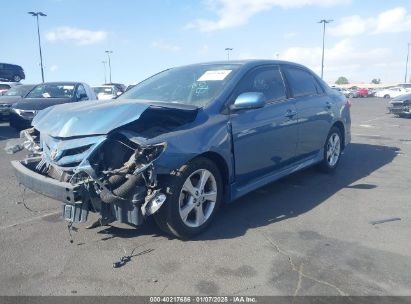 2012 TOYOTA COROLLA S Blue  Gasoline 5YFBU4EE1CP060629 photo #3