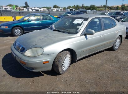 2000 DAEWOO LEGANZA SE Silver  Gasoline KLAVB6925YB287852 photo #3