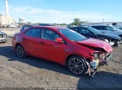 2016 TOYOTA COROLLA Red  Other 5YFBVRHE4GP530084 photo #1