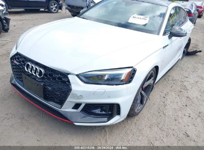 2019 AUDI RS 5 2.9T White  Gasoline WUABWCF55KA907502 photo #3