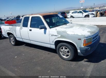 1996 DODGE DAKOTA White  Gasoline 1B7GL23X6TS652589 photo #1