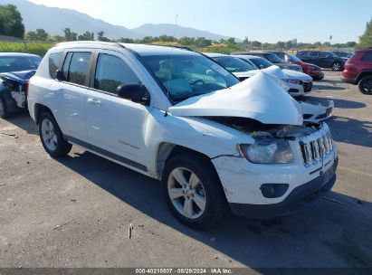 2016 JEEP COMPASS SPORT White  Gasoline 1C4NJCBA4GD715084 photo #1