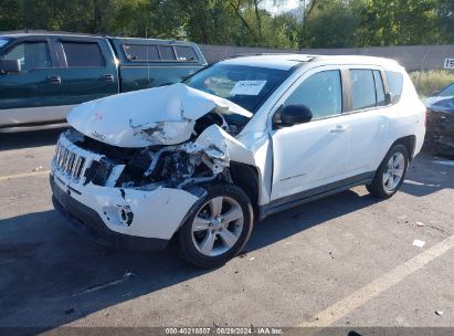 2016 JEEP COMPASS SPORT White  Gasoline 1C4NJCBA4GD715084 photo #3