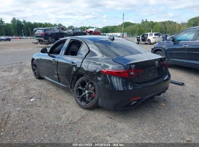 2017 ALFA ROMEO GIULIA TI AWD Black  Gasoline ZARFAEENXH7542658 photo #4