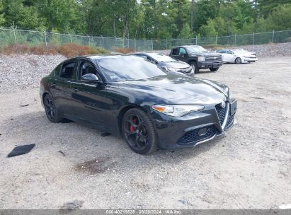 2017 ALFA ROMEO GIULIA TI AWD Black  Gasoline ZARFAEENXH7542658 photo #1