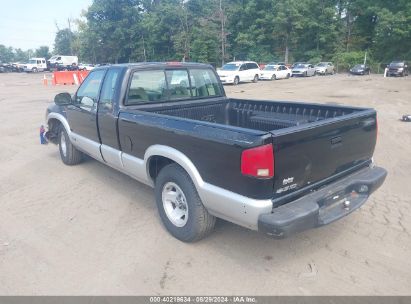 1996 CHEVROLET S TRUCK S10 Black  Gasoline 1GCCS19X9T8202015 photo #4