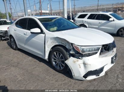 2019 ACURA TLX STANDARD White  Gasoline 19UUB1F30KA011307 photo #1