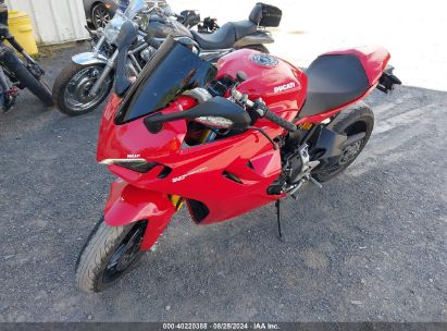 2022 DUCATI SUPERSPORT Red  Gasoline ZDMVABDS5NB002787 photo #3