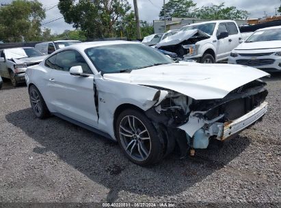 2016 FORD MUSTANG GT PREMIUM White  Gasoline 1FA6P8CF0G5209567 photo #1