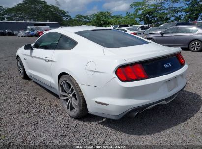 2016 FORD MUSTANG GT PREMIUM White  Gasoline 1FA6P8CF0G5209567 photo #4