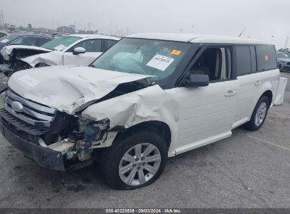 2011 FORD FLEX SE White  Gasoline 2FMGK5BC1BBD36377 photo #3