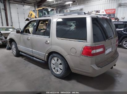 2007 LINCOLN NAVIGATOR ULTIMATE Tan  Gasoline 5LMFU28537LJ23884 photo #4