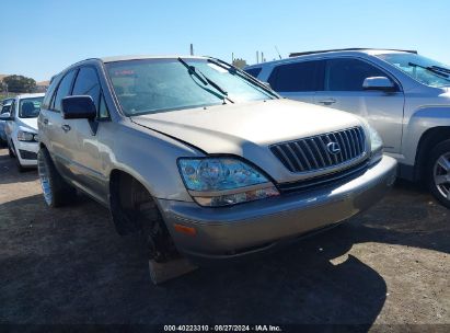 2000 LEXUS RX 300 Gold  Gasoline JT6HF10U9Y0107738 photo #1