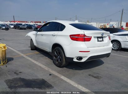 2014 BMW X6 XDRIVE35I White  Gasoline 5UXFG2C56E0K41558 photo #4