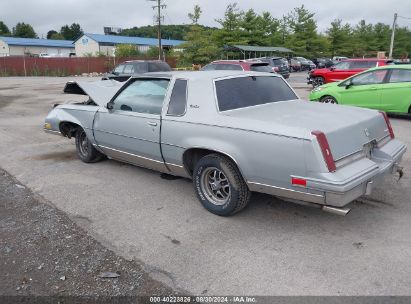 1987 OLDSMOBILE CUTLASS SUPREME Silver  Gasoline 1G3GR11Y4HP333223 photo #4