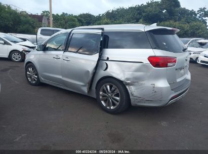 2016 KIA SEDONA SX LUXURY Silver  Gasoline KNDME5C11G6147486 photo #4