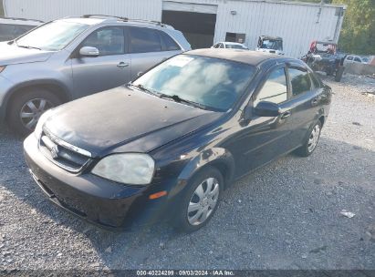 2008 SUZUKI FORENZA CONVENIENCE/POPULAR Black  Gasoline KL5JD56Z28K837642 photo #3