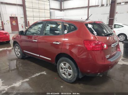 2014 NISSAN ROGUE SELECT S Red  Gasoline JN8AS5MV6EW701037 photo #4