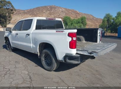 2021 CHEVROLET SILVERADO 1500 4WD  SHORT BED LT TRAIL BOSS White  Gasoline 3GCPYFELXMG276331 photo #4