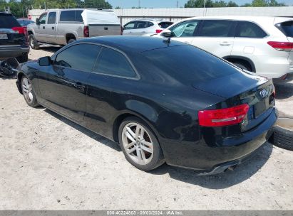 2011 AUDI A5 2.0T PREMIUM Black  Gasoline WAULFAFR7BA037662 photo #4