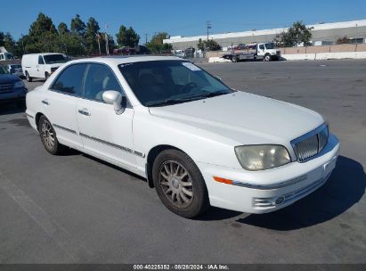 2004 HYUNDAI XG350 L White  Gasoline KMHFU45E44A298767 photo #1