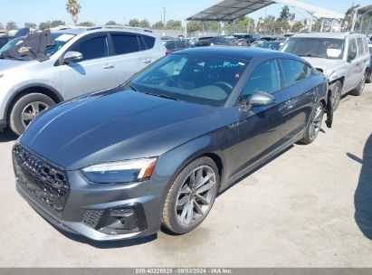 2024 AUDI A5 SPORTBACK PREMIUM 45 TFSI S LINE QUATTRO S TRONIC Gray  Gasoline WAUDACF52RA110250 photo #3