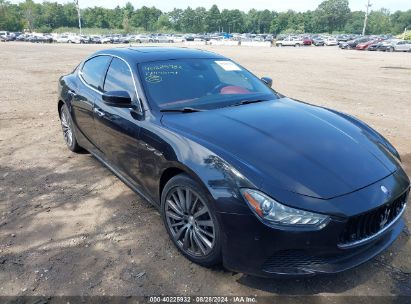 2017 MASERATI GHIBLI S Q4 Black  Gasoline ZAM57RTL6H1218988 photo #1