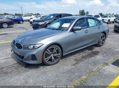 2023 BMW 330I Gray  Gasoline 3MW69FF05P8D32815 photo #3