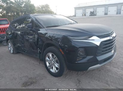 2020 CHEVROLET BLAZER FWD 1LT Black  Gasoline 3GNKBBRA2LS673774 photo #1