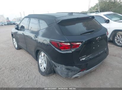 2020 CHEVROLET BLAZER FWD 1LT Black  Gasoline 3GNKBBRA2LS673774 photo #4