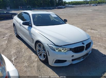 2014 BMW 435I XDRIVE White  Gasoline WBA3R5C59EK188064 photo #1