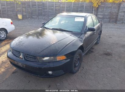 2003 MITSUBISHI GALANT ES/LS Black  Gasoline 4A3AA46G63E208076 photo #3