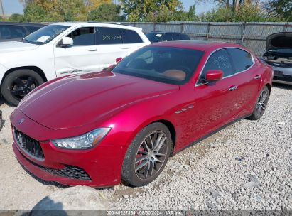 2014 MASERATI GHIBLI S Q4 Red  Gasoline ZAM57RTA2E1117036 photo #3