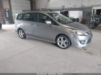 2010 MAZDA MAZDA5 GRAND TOURING Gray  Gasoline JM1CR2WL1A0377115 photo #1