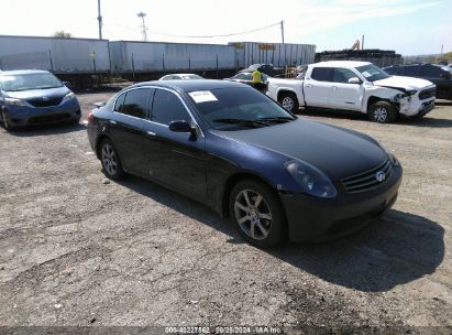 2005 INFINITI G35X Blue  Gasoline JNKCV51F85M309387 photo #1