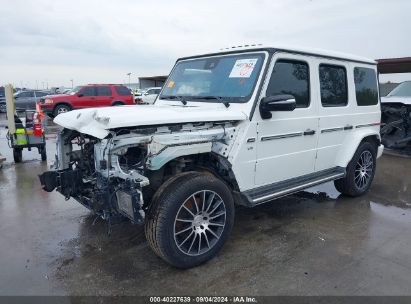 2019 MERCEDES-BENZ G 550 4MATIC White  Gasoline WDCYC6BJXKX310891 photo #3