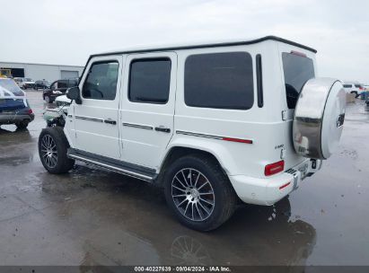 2019 MERCEDES-BENZ G 550 4MATIC White  Gasoline WDCYC6BJXKX310891 photo #4