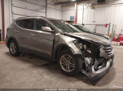 2018 HYUNDAI SANTA FE SPORT 2.4L Gray  Gasoline 5NMZU3LB7JH053273 photo #1