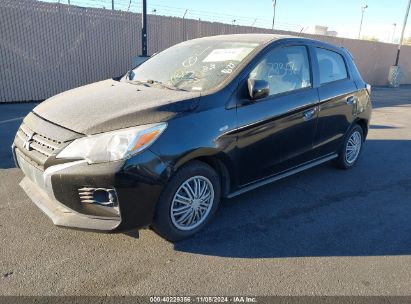 2021 MITSUBISHI MIRAGE CARBONITE EDITION/ES/LE Black  Gasoline ML32AUHJ2MH007567 photo #3