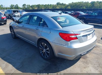 2013 CHRYSLER 200 TOURING Silver  Gasoline 1C3CCBBB2DN542213 photo #4