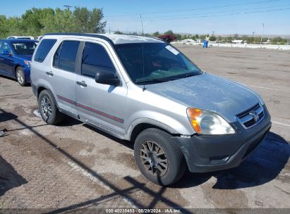 2004 HONDA CR-V LX Gray  Gasoline JHLRD68554C013428 photo #1