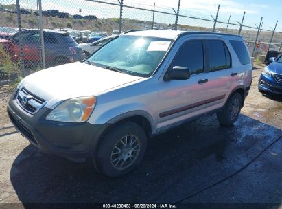 2004 HONDA CR-V LX Gray  Gasoline JHLRD68554C013428 photo #3