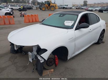 2022 ALFA ROMEO GIULIA VELOCE TI RWD White  Gasoline ZARFAMBN0N7660714 photo #3