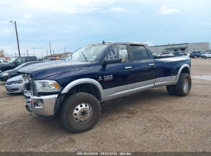 2015 RAM 3500 LARAMIE Blue  Diesel 3C63RRJL7FG703686 photo #3