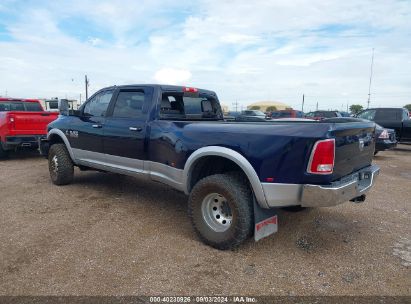 2015 RAM 3500 LARAMIE Blue  Diesel 3C63RRJL7FG703686 photo #4