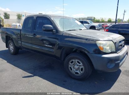 2008 TOYOTA TACOMA Black  Gasoline 5TETX22N28Z568386 photo #1