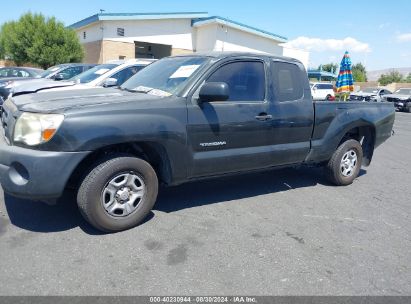 2008 TOYOTA TACOMA Black  Gasoline 5TETX22N28Z568386 photo #3