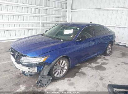 2021 HONDA ACCORD SPORT SPECIAL EDITION Blue  Gasoline 1HGCV1F49MA035653 photo #3