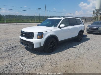 2024 KIA TELLURIDE EX X-LINE White  Gasoline 5XYP3DGC9RG492936 photo #3