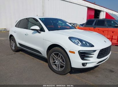 2018 PORSCHE MACAN White  Gasoline WP1AA2A52JLB09243 photo #1